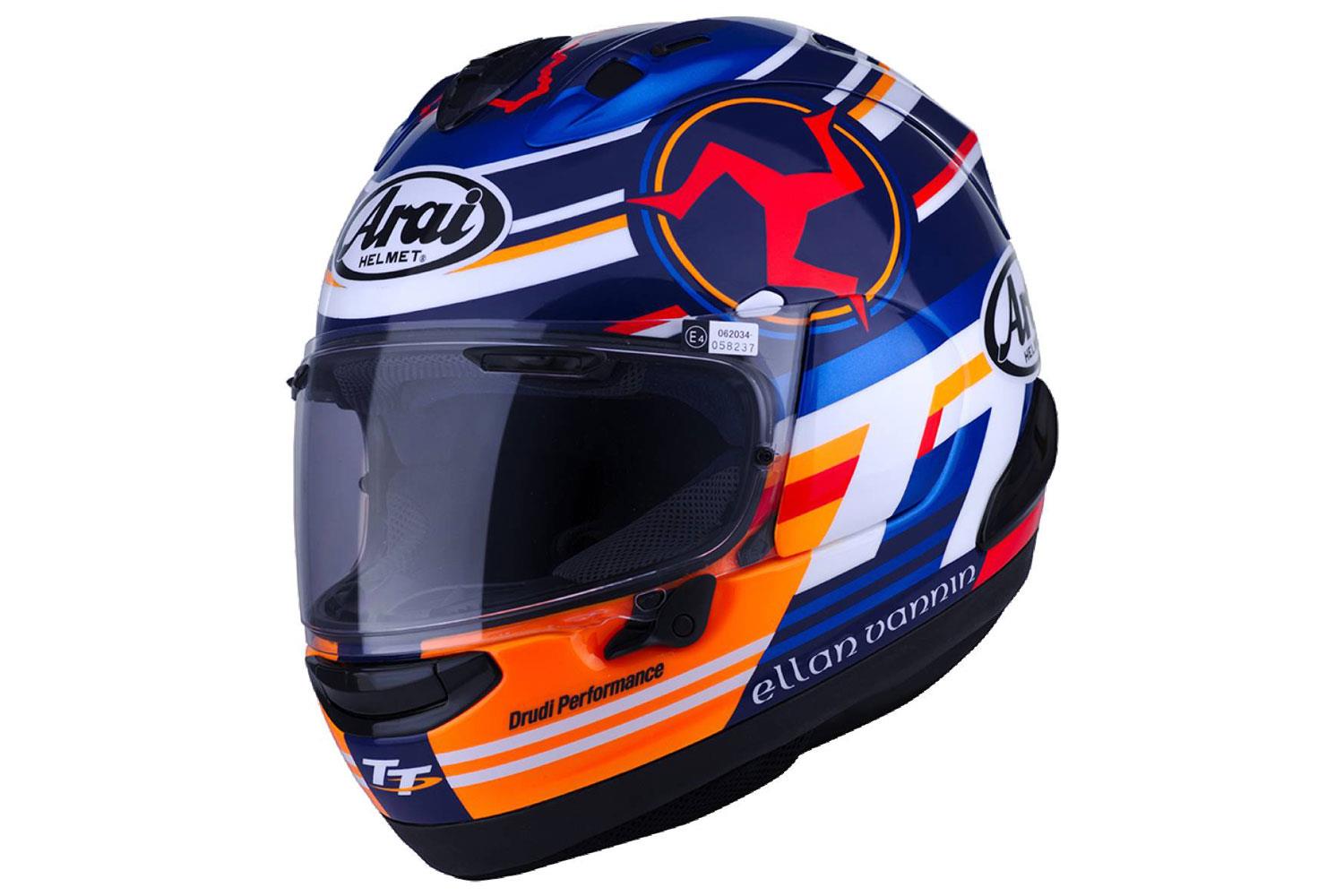 Arai celebrate 15 years of TT specials with Limited Edition RX7V Evo