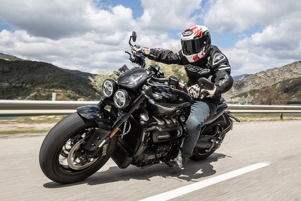 2024 Triumph Rocket 3 Storm tested for MCN by Dan Sutherland