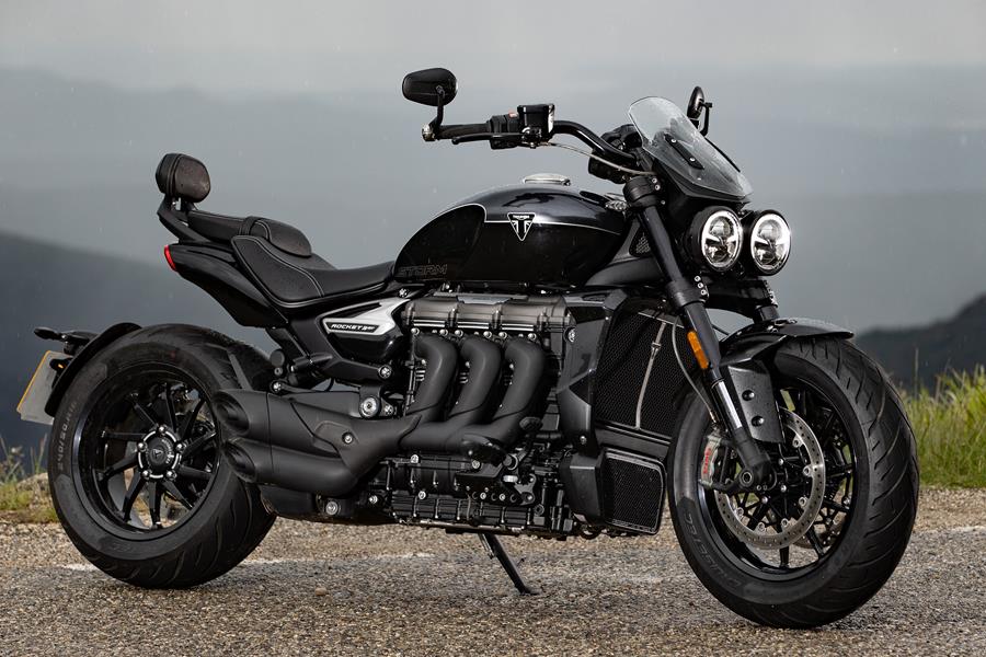 2024 Triumph Rocket 3 Storm GT right side static