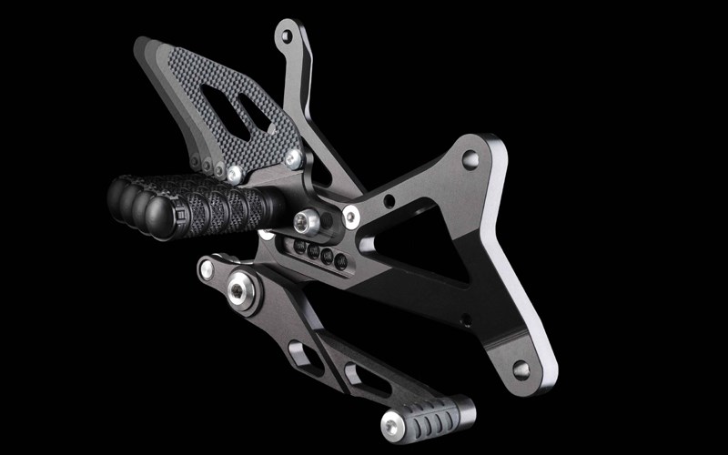 LighTech rearsets for 2009 Yamaha R1