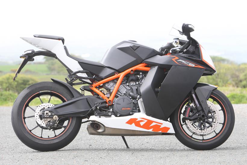 A KTM RC8 was among the bikes recovered