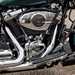Indian Challenger Dark Horse vs Harley-Davidson Road Glide - close up of the Harley's engine