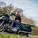 2024 Indian Challenger Dark Horse vs Harley-Davidson Road Glide the Harley leaning into a right hand turn