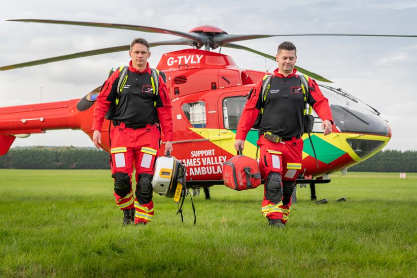 Thames Valley Air Ambulance crew