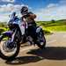 Honda Africa Twin ES DCT ridden on the road in the UK