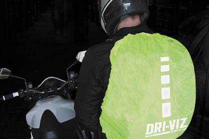 Make sure you're seen with a hi viz rucksack cover