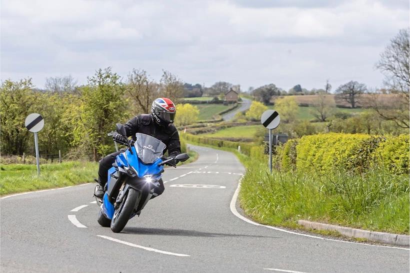 Bike on road