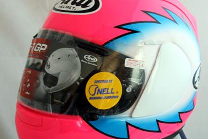 Steve Hizzy Hislop Replica Arai RX-7 GP Helmet