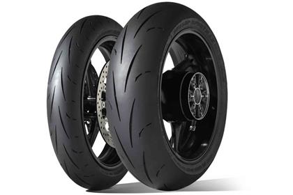 The new Dunlop GP Racer tyres