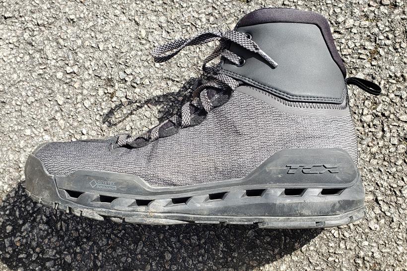 The TCX ClimaTrek Surround boots, side shot