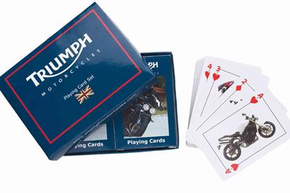 Triumph playing cards