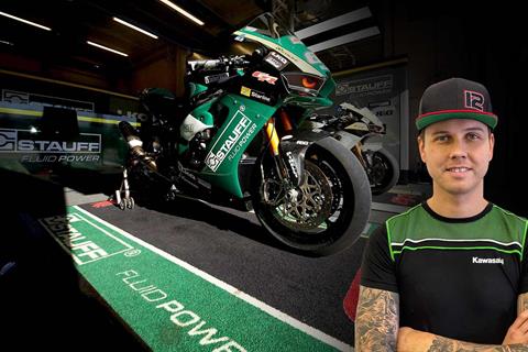 BSB: Luke Mossey to make racing return at Donington Park with STAUFF Fluid Power Kawasaki