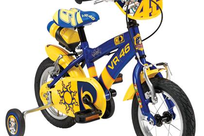 The Valentino Rossi kids bicycle costs £174.99