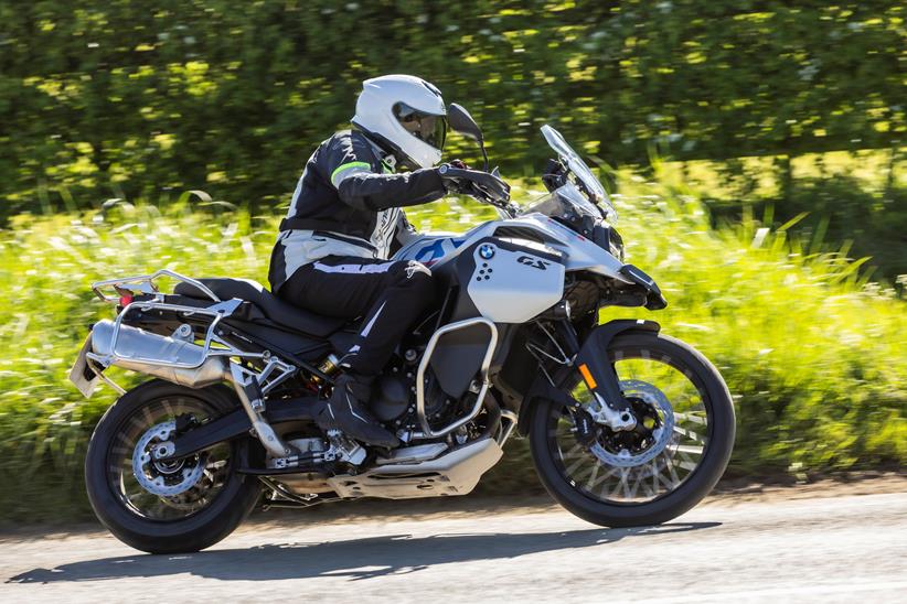 2024 BMW F900GSA - cornering on country road