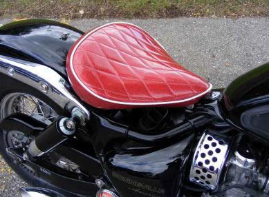 Cool new upholstered Bonnie seat | MCN