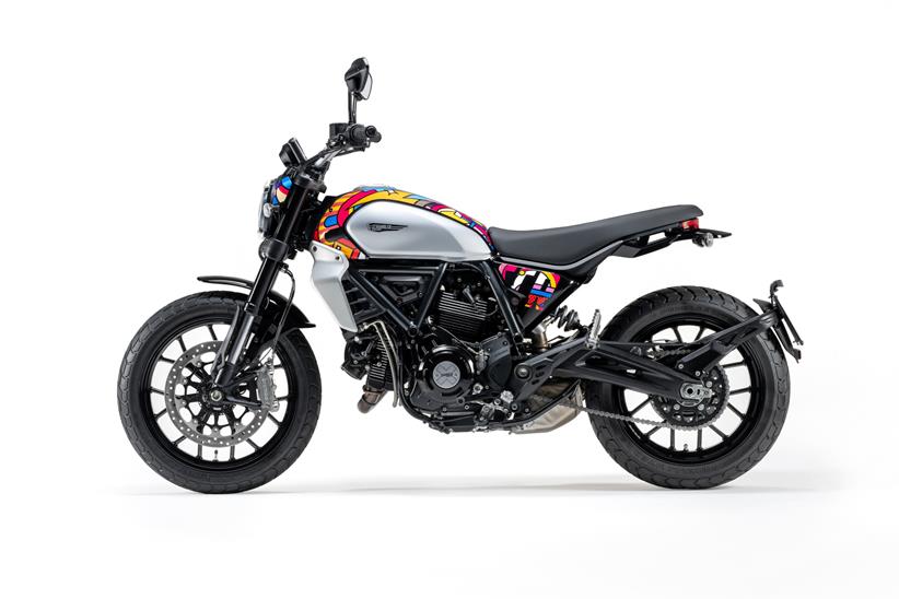 Ducati Scrambler Icon with Van Orton Design bodywork