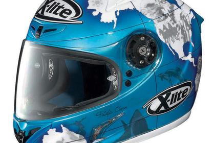 Carlos Checa's new X-Lite helmet