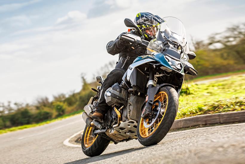 MCN fleet BMW R1300GS on the road