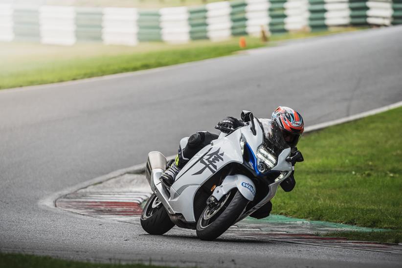 The Suzuki Hayabusa will be hitting the track at Cadwell Park