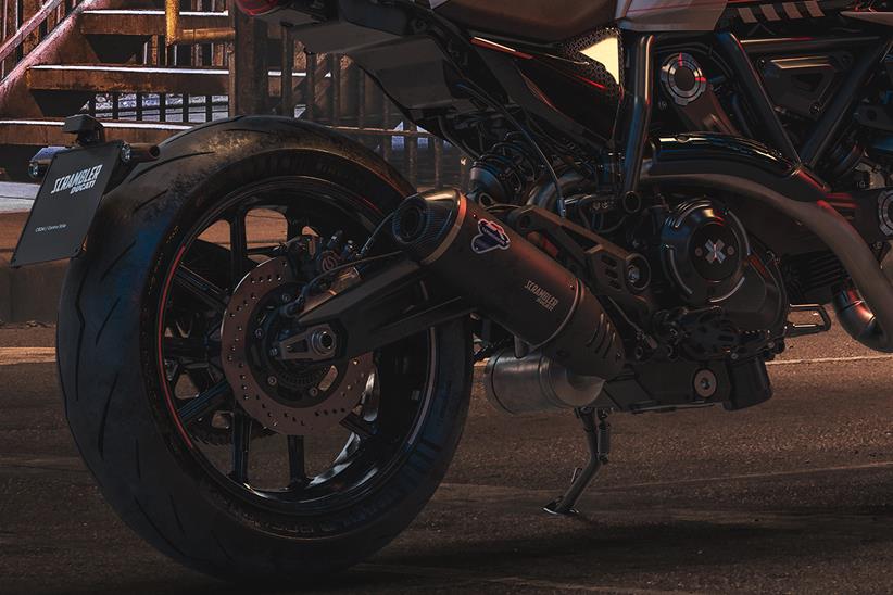 Ducati Scrambler CR24I concept Termignoni exhaust