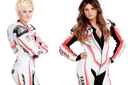 Nataliya (left) & Nadia (right) are members of the first female-only European Championship race team