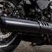 2024 Harley-Davidson Nightster Special detailed shot of the rear exhaust and shock