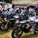 Motorcycles parked up at ABR Festival 2023