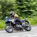 2024 BMW F800GS riding round a right hand bend