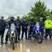 Humberside Police off-road team with a fleet of Yamaha Ténéré 700s