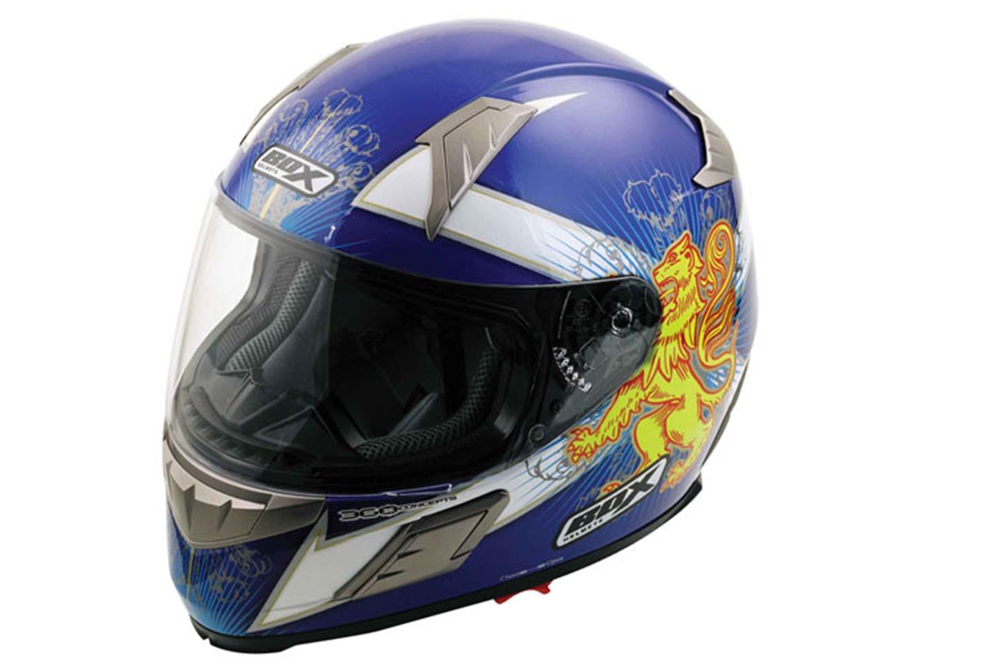 saltire crash helmet