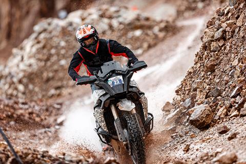 KTM tease semi automatic AMT adventure concept at Red Bull Erzbergrodeo enduro event