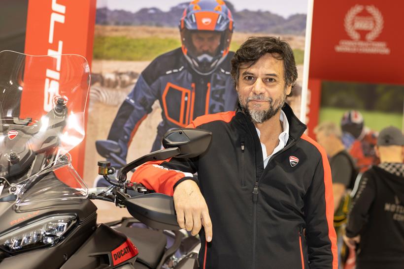 Ducati UK CEO Fabrizio Cazzoli