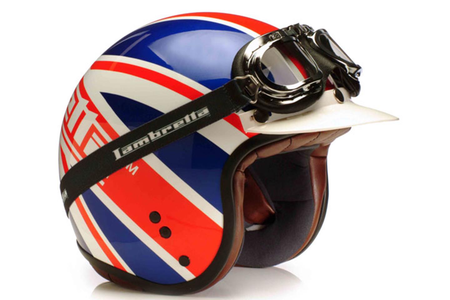 retro lambretta helmet