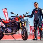 Ducati Monster long-term test update one | Emma takes an SP on track after her first bike is pinched