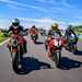 Riding Ducati Monster Sp on track with Chris Walker