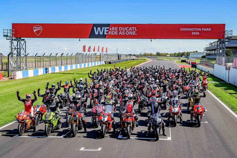 Ducati's Donington Park event