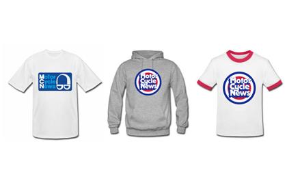 New range of MCN t-shirts, hooded tops, sweatshirts and even boxer shorts now available online 