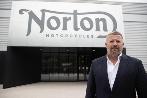 Norton Motorcycles announce end of deliveries to Garner era customers and bring in former Manchester United CEO