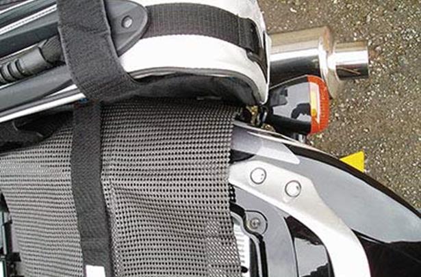 Best way to strap a backpack to a outlet motorcycle