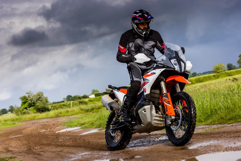 Riding the KTM 890 Adventure R off road