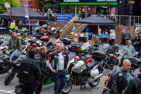 Fowlers of Bristol have helped raise £4000 with their monthly Bristol Bike Night at June meetup