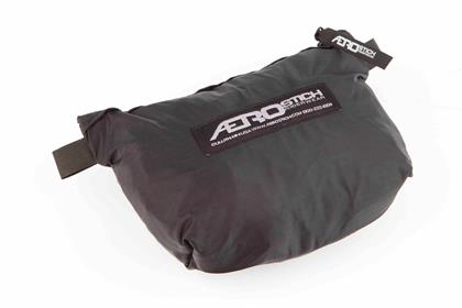 Aerostich Ultralight pack small enough to fold away into a tail unit or tank bag