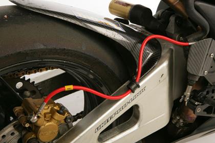 Braided brake lines improve feel under braking