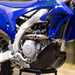 Yamaha WR450F engine and frame detail