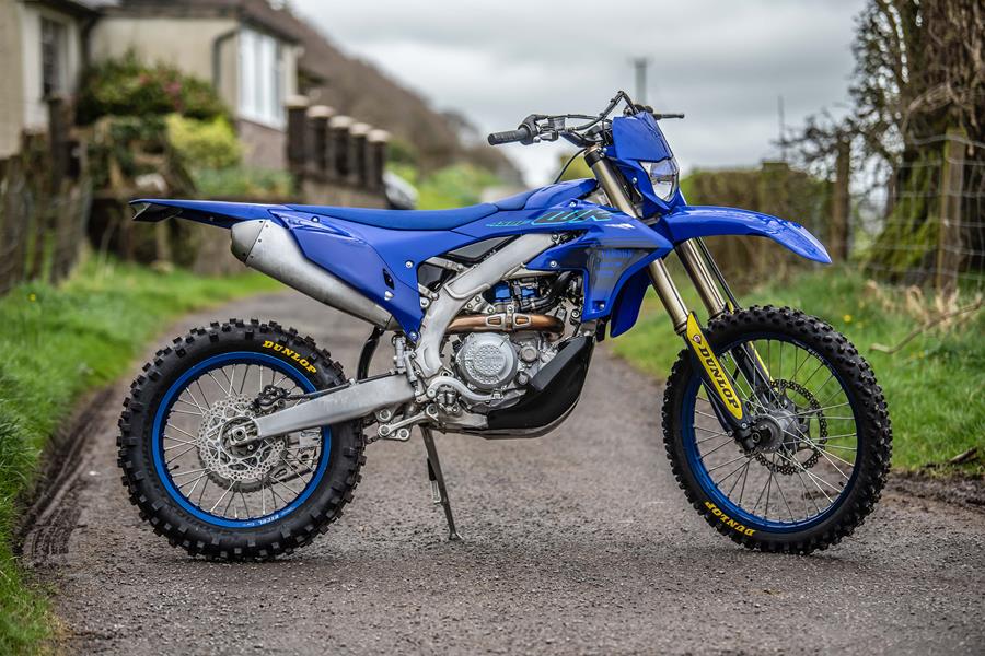 Yamaha WR450F right side static