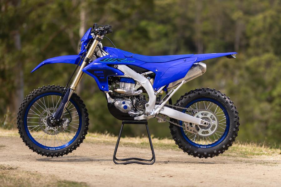 Yamaha WR450F left side static