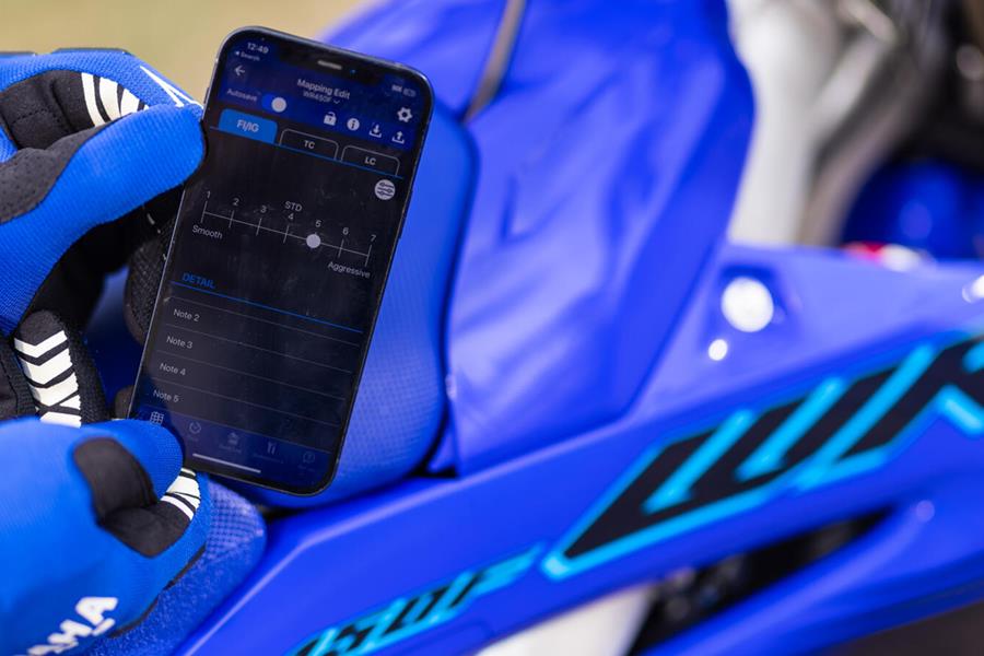 Yamaha WR450F app