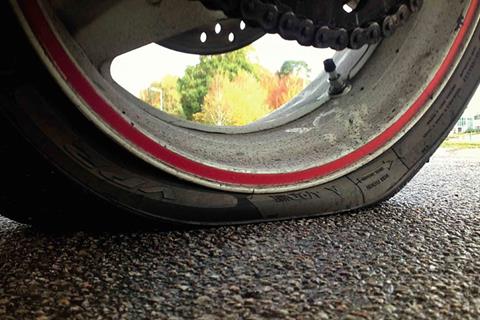 Why can't you get run-flat tyres for motorcycles?