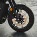 Moto Morini Callibro front wheel close up