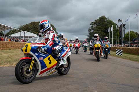 Glorious Goodwood | MotoGP legends set for iconic Festival of Speed hill climb next weekend